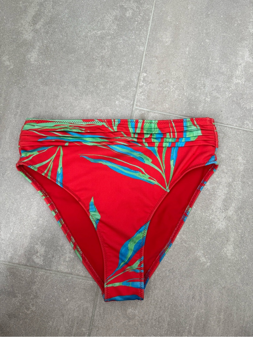NEW Ramy Brook Isla Botanical Bikini Bottom Size M $118 MSRP